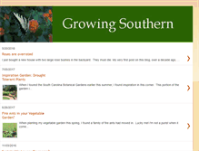Tablet Screenshot of growingsouthern.com